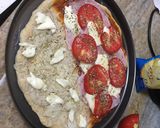 Foto del paso 3 de la receta: Pizza 1/2 integral, 1/2 harina bca