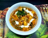 A picture of step 4 of Matar Paneer Malai (No Onion No Garlic).