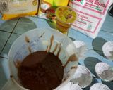 Foto langkah ke 3 dari resep Bolu kukus coklat gluten free.