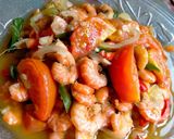 Foto langkah ke 3 dari resep Tumis Udang.