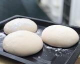 Hình bước làm 1 của món Đế piza