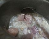 A picture of step 2 of Achari Chicken 😃😃.