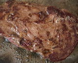 A picture of step 2 of Filet Mignon With Creamy Mashed Potato And kale, Served With A Peppercorn Sauce.