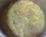 A picture of step 5 of Chicken Macaroni Cream Soup (Sopas) - using Elbow Pasta.