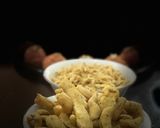 A picture of step 6 of Bhavnagri Sev Gathiya.