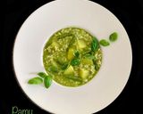 Foto del passaggio 6 della ricetta Risotto Green, pesto di basilico, fagiolini e patate