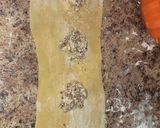 A picture of step 3 of Italian sausage ravioli.