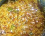 A picture of step 1 of Rajasthani special Papad ki sabzi.