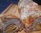 Foto del paso 8 de la receta: Pizza rellena con #huevo