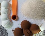 A picture of step 1 of Chocolate pudding 😋😋😋.