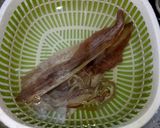 Hình bước làm 2 của món Cháo Mực Khô