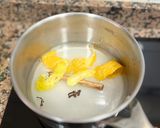A picture of step 1 of Sangria 🍑 🍌 🍋 🥝 🍊.