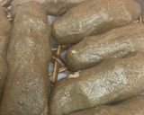 A picture of step 5 of Kambu flour pidi kolukattai/ pearl millet.