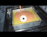 Foto langkah ke 3 dari resep Rainbow cake 8 telur.