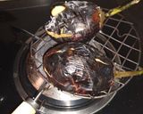 A picture of step 1 of Baigan Brinjal Bhartha.