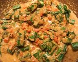 รูปขั้นตอนการทำที่ 5 ของ Bhindi masala curry แกงกระเจี๊ยบเขียวอินเดีย