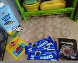 Foto langkah ke 1 dari resep Puding Oreo Cup.