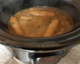 A picture of step 5 of My Sausage & Leek in Beer.