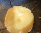 A picture of step 2 of Mango pannacotta smoothie.