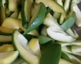 A picture of step 1 of Kairi ka achar.