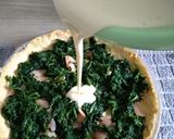 Foto langkah ke 6 dari resep Quiche epinard aux saumon.