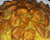صورة لخطوة 7 من وصفة رز بسمتي بقطع الدجاج