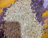 Foto langkah ke 2 dari resep Purple Sweet Potato oatmeal cookies.