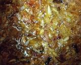 A picture of step 2 of Palak gosht.