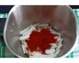 A picture of step 1 of Easy Coconut Chutney.
