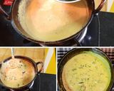 A picture of step 7 of Vendakkai Mor Kuzhambu/ Crispy Okra cooked in Yogurt curry.