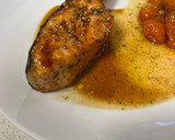 Foto del paso 3 de la receta: Salmón con miel y salsa de soja en Freidora de Aire