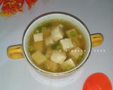 Foto langkah ke 4 dari resep Sup Miso Tahu Simple ala Hokben.