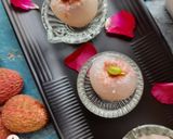 A picture of step 4 of Stuffed Lychee Sandesh.