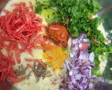 A picture of step 4 of Split yellow moong dal cheela/dhirde.