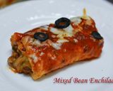 A picture of step 14 of Mixed Bean Enchilada.