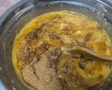 Gambar langkah 2 resipi Bingka Pisang dengan Raisin.