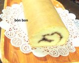 Hình bước làm 6 của món Bánh Bông Lan cuộn Mứt trái cây