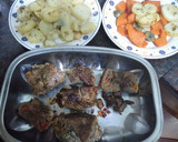 Foto del paso 7 de la receta: Carne rellena con papas batatas y calabaza al horno