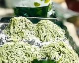 Spinach Fettuccini and Spinach Noodles recipe step 3 photo
