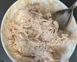 Foto del paso 5 de la receta: Tacos integrales de pollo con verduras y salsa cremosa