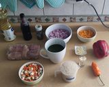 Foto del paso 1 de la receta: Arroz con Pollo peruano especial tipo norteño (versión FINAL) -