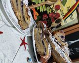 Pas rețetă Brioche cu cremă, pastă de brânză proaspătă și afine 11 fotografie