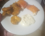Foto del paso 4 de la receta: Bombones de langostinos crujientes con alioli express