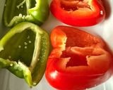 Mozzarellás-cottage cheese-s töltött kápia paprika recept fázis 1 fotója