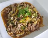 รูปขั้นตอนการทำที่ 4 ของ สุกี้ผัดสาหร่ายญี่ปุ่น ไร้เส้น กินเป็นกับข้าว