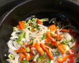 Foto del paso 3 de la receta: Pescado y verduras