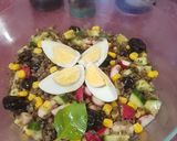 Pas rețetă Salată de linte cu piept de pui și filet mignion la grill 3 fotografie