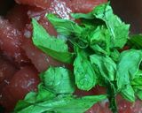 A picture of step 2 of Watermelon juice.