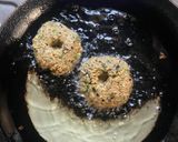 A picture of step 4 of Garelu with Naatu Kodi Pulusu for Ugadi and Telegu New Year.