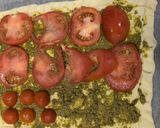 Foto del paso 1 de la receta: Tarta caprese de hojaldre